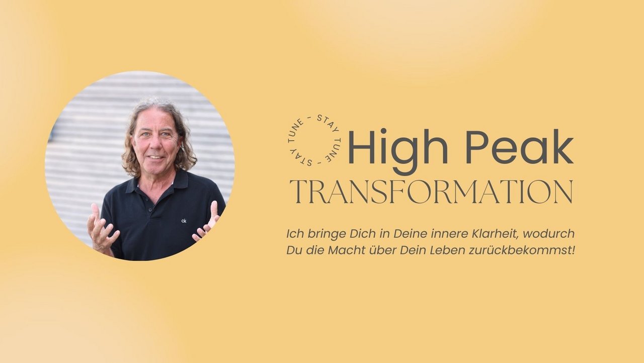 Jürgen Schmid bietet High Peak Transformation